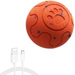 Large-sized pet toy ball, dog ball, smart toy for medium and large dogs, automatically moves, rotates, and bounces, E-TPU material, exercise dog toy, keeps them busy