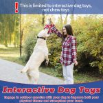 Interactive Training Ball Toy for Pet Dogs with a Strap, Featuring a Red, White, And Blue Paw Print Soccer Design, Includes a Pump for Medium And Small Dogs, Without Battery