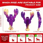 Dog Chew and Teething Toy, Colorful Animal-shaped Dog Chew, Grooved Design for Applying Treats, Enhances Pet Entertainment, Suitable for Mediumu002Flarge Breed Dogs