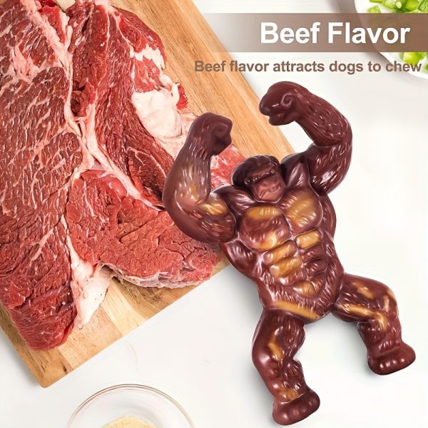 Ultra Bite-Resistant Joint Dog Chew Toy - Realistic Beef Flavor Durable Rubber Chew Stick, Suitable for Medium to Large Dogs, Safe Teething Training Gift, Beneficial for Gum Health, Ideal for Chewing Dogs, Dog Chew Toys, Durable Dog Chew Toys