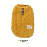 Pet Clothing, Dog Vest, Autumn And Winter Warm Clothes, Sleeveless, Comfortable, with Traction Buckle