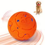 Large-sized pet toy ball, dog ball, smart toy for medium and large dogs, automatically moves, rotates, and bounces, E-TPU material, exercise dog toy, keeps them busy