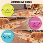 Large-sized pet toy ball, dog ball, smart toy for medium and large dogs, automatically moves, rotates, and bounces, E-TPU material, exercise dog toy, keeps them busy
