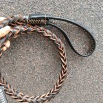 Easter Dog Training Leash for Small to Large Breeds, Eight-Strand Cowhide Braided Lead, Strong Anti-Pull Dog Chain, Pet Supplies