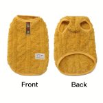 Pet Clothing, Dog Vest, Autumn And Winter Warm Clothes, Sleeveless, Comfortable, with Traction Buckle