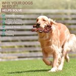 Ultra Bite-Resistant Joint Dog Chew Toy - Realistic Beef Flavor Durable Rubber Chew Stick, Suitable for Medium to Large Dogs, Safe Teething Training Gift, Beneficial for Gum Health, Ideal for Chewing Dogs, Dog Chew Toys, Durable Dog Chew Toys