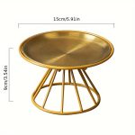 Anti-Flipping Cat Food Bowl Nordic Cat Bowl Pet Bowl Tall Iron Stand Stainless Steel Cat Food Bowl Snack Can Plate Anti-Cervical Spondylosis