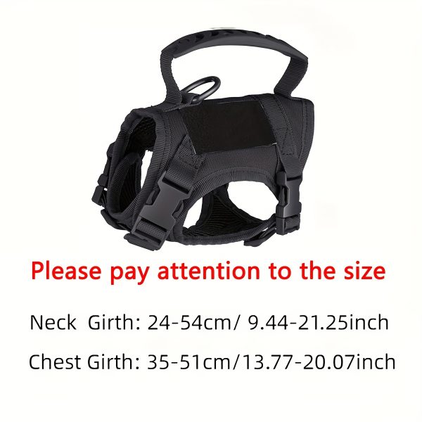 600D Cat Tactical Vest Pet Chest Strap Vest Type Puppy Cat Training Clothing Small Dog Vest