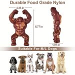 Ultra Bite-Resistant Joint Dog Chew Toy - Realistic Beef Flavor Durable Rubber Chew Stick, Suitable for Medium to Large Dogs, Safe Teething Training Gift, Beneficial for Gum Health, Ideal for Chewing Dogs, Dog Chew Toys, Durable Dog Chew Toys
