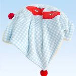 Vintage Plaid Pet Blanket And U-Shaped Pillow Combination, Cute U-Shaped Bear Ear Pillow, Blanket Soft And Comfortable Double-Sided Use, Can Be Covered And Cushioned
