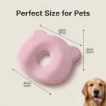 A Creatively Cute and Comfortable Resting Mat for Cats and Small Dogs, a Pet Pillow, a Pillow for Puppies and Kittens, a Pet Supply Pillow, a Hollow-out Breathable Ultra-high Resilience Soft Pillow