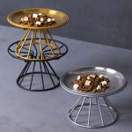 Anti-Flipping Cat Food Bowl Nordic Cat Bowl Pet Bowl Tall Iron Stand Stainless Steel Cat Food Bowl Snack Can Plate Anti-Cervical Spondylosis